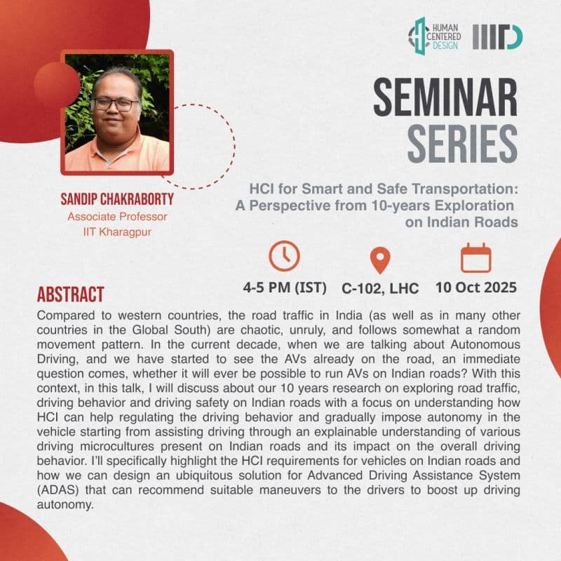 Seminar on HCI for Smart and Safe Transportation cover image